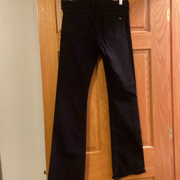 Rag & Bone Stiletto Boot Black Jeans size 30 - Picture 2 of 4